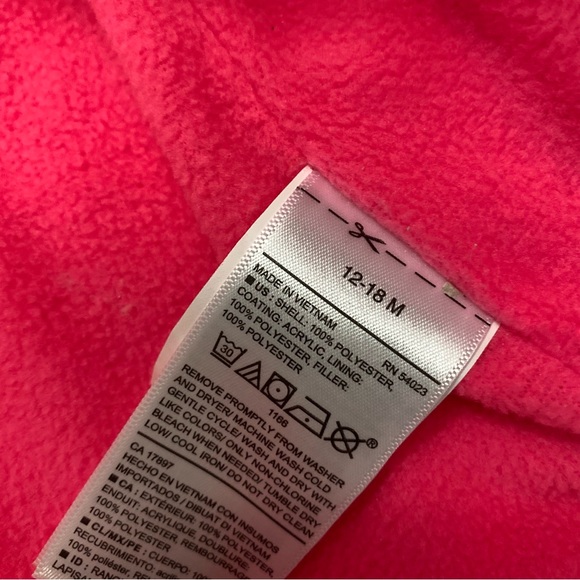 🟧$4 ADD-ON🟧 OLD NAVY • Baby Puffer Vest • 12-18 months • Frost Free Vest - Picture 4 of 7